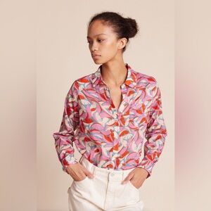 Trovata Birds of Paradise Grace Classic Shirt